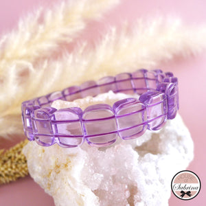 GEM GRADE LAVENDER AMETHYST SOFT BANGLE