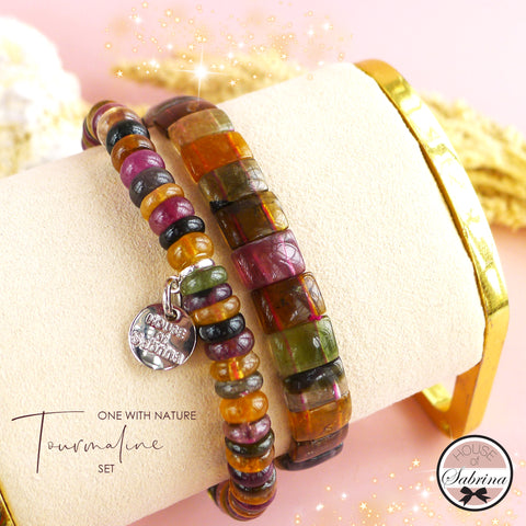 HIGH GRADE 'ONE WITH NATURE' TOURMALINE SET