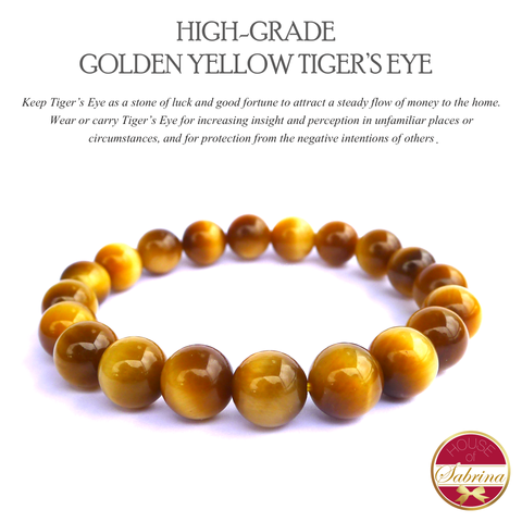 High-Grade Golden Yellow Tiger's Eye